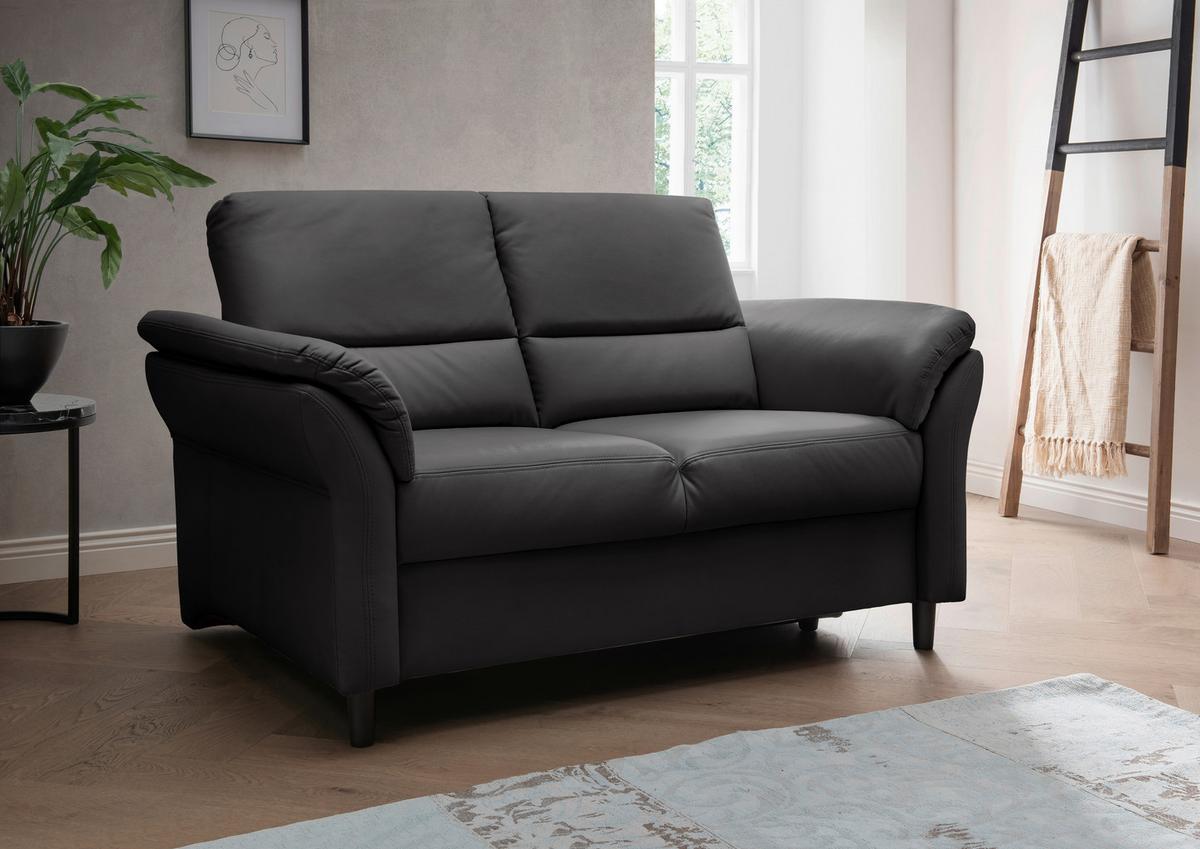 2-Sitzer-Sofa Cavoli, Schwarz B: 147 cm - Schwarz, MODERN, Textil (147/90/89cm) - Livetastic