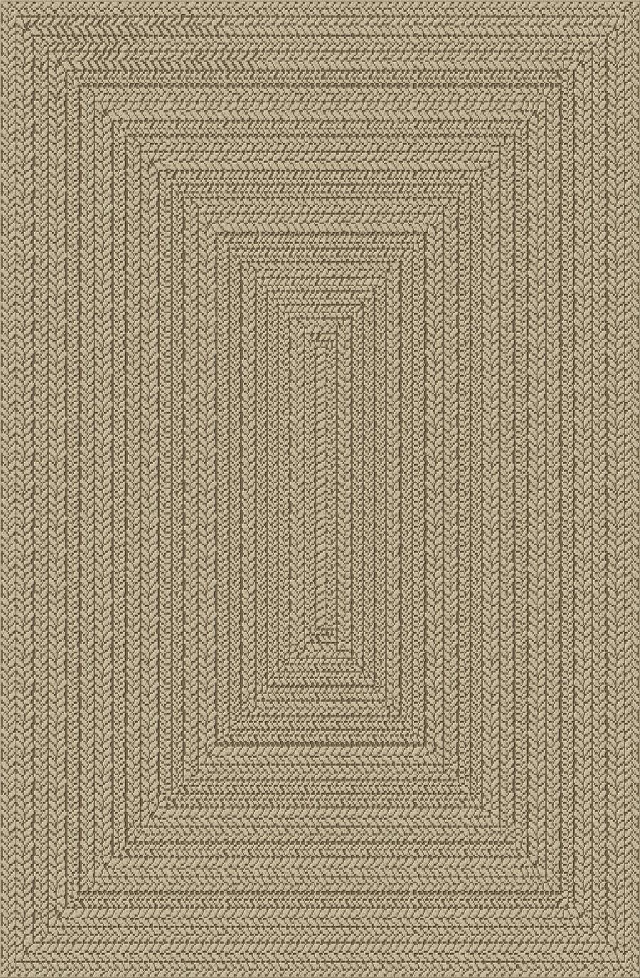 Outdoorteppich Kenzy - Naturfarben, KONVENTIONELL, Textil (60/90cm)