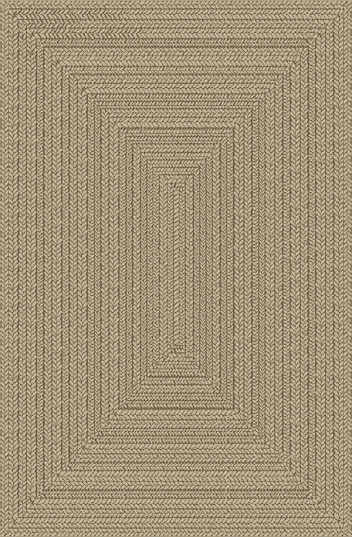 Outdoorteppich Kenzy - Naturfarben, KONVENTIONELL, Textil (60/90cm)