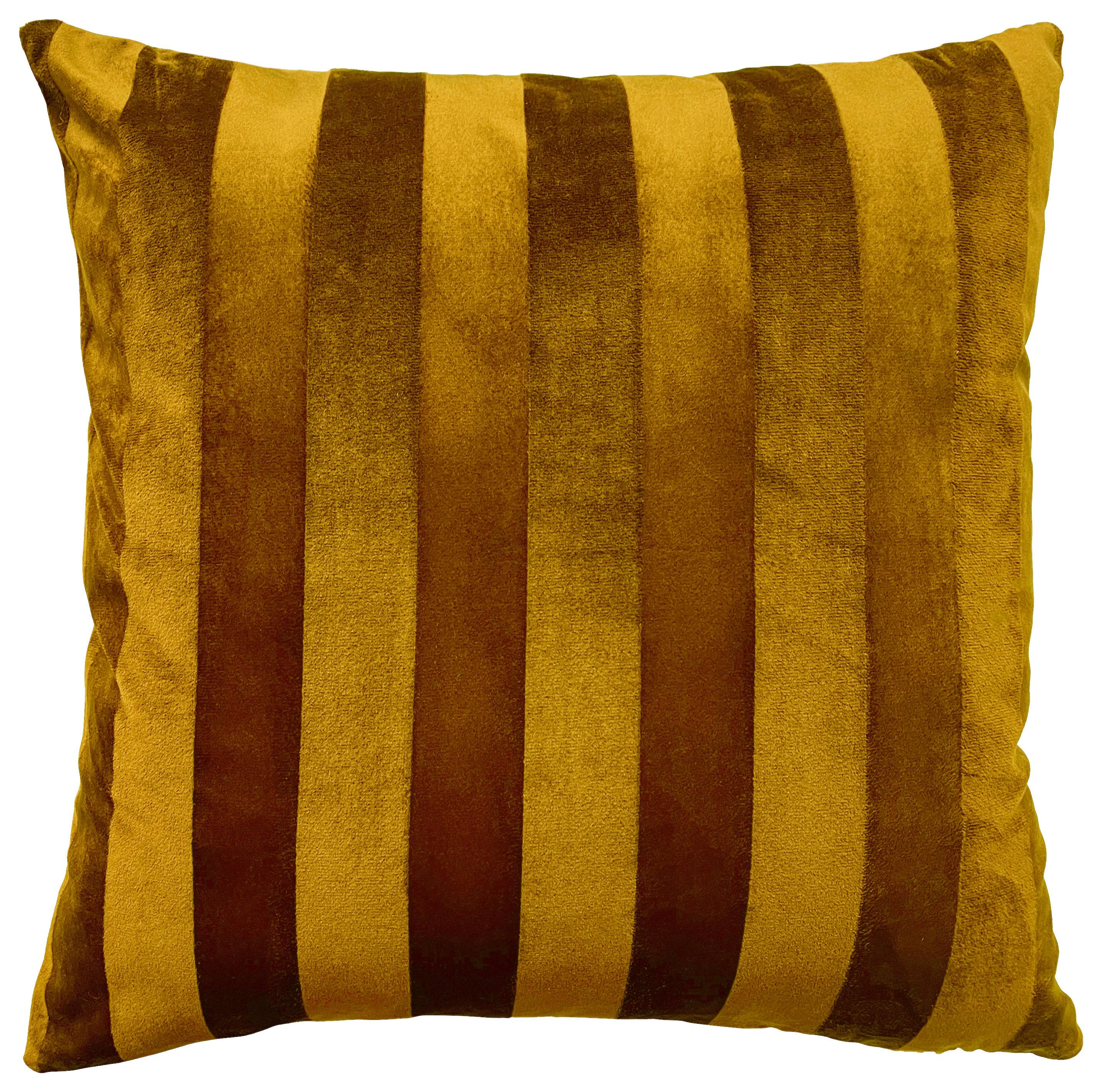 DEKORAČNÝ VANKÚŠ VICTORIA - zlatá, textil (45/45cm) - Mömax