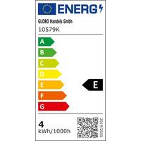 LED žárovka E27, 4W, 230V - čiré, sklo (6/10,6cm)