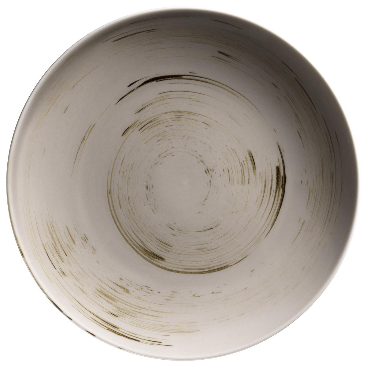 Kombiservice Derby Blau Grau Weiß Beige - Blau/Beige, Basics, Keramik (33/31,5/35cm) - Mäser