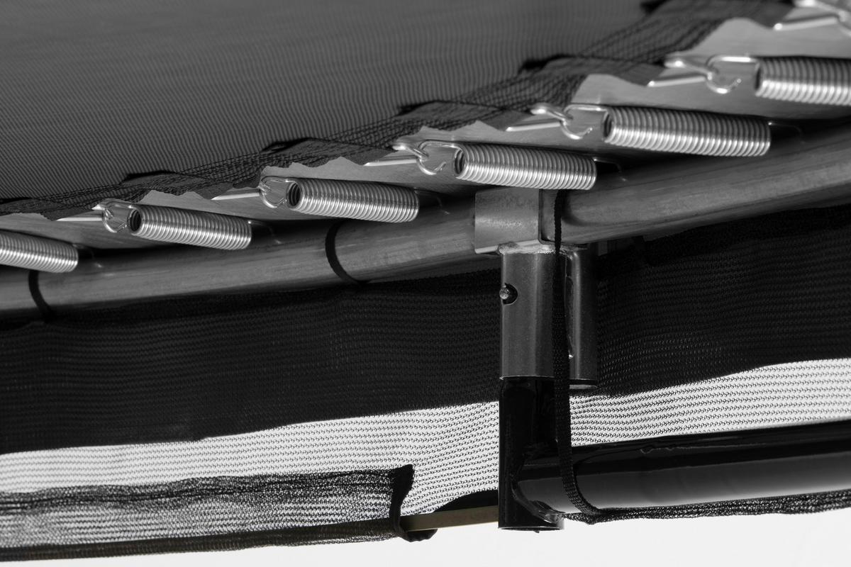 Trampolin 5392a - Schwarz, Basics, Metall (213cm) - Salta