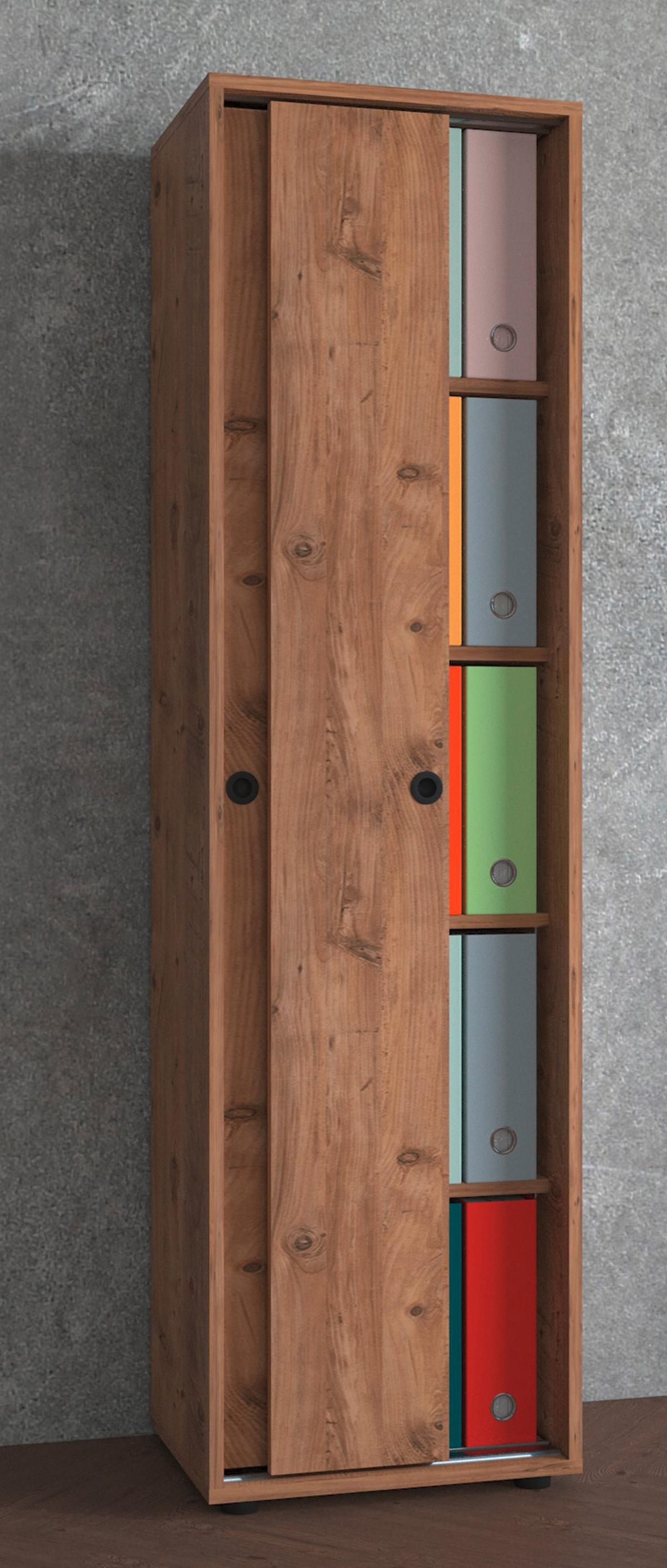 Aktenschrank Ulas Honigeiche Dekor B: 49 cm - Honigeiche, Design, Holzwerkstoff (49/168/38cm) - MID.YOU