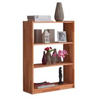 Regál z masivu Simon - buk v: 111cm - barvy buku, Basics, dřevo (80/111/31cm) - MID.YOU