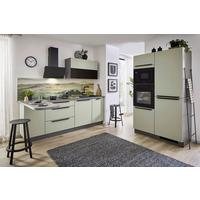 Eckküche Clean - Salbeigrün/Anthrazit, MODERN, Holzwerkstoff (238,8/120cm) - Express-Kuechen