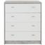 Komoda 4-you New Yuk06 - šedá/bílá, Moderní, kompozitní dřevo (74/85,4/44,5cm) Komoda 4-you New Yuk06 - šedá/bílá, Moderní, kompozitní dřevo (74/85,4/44,5cm)