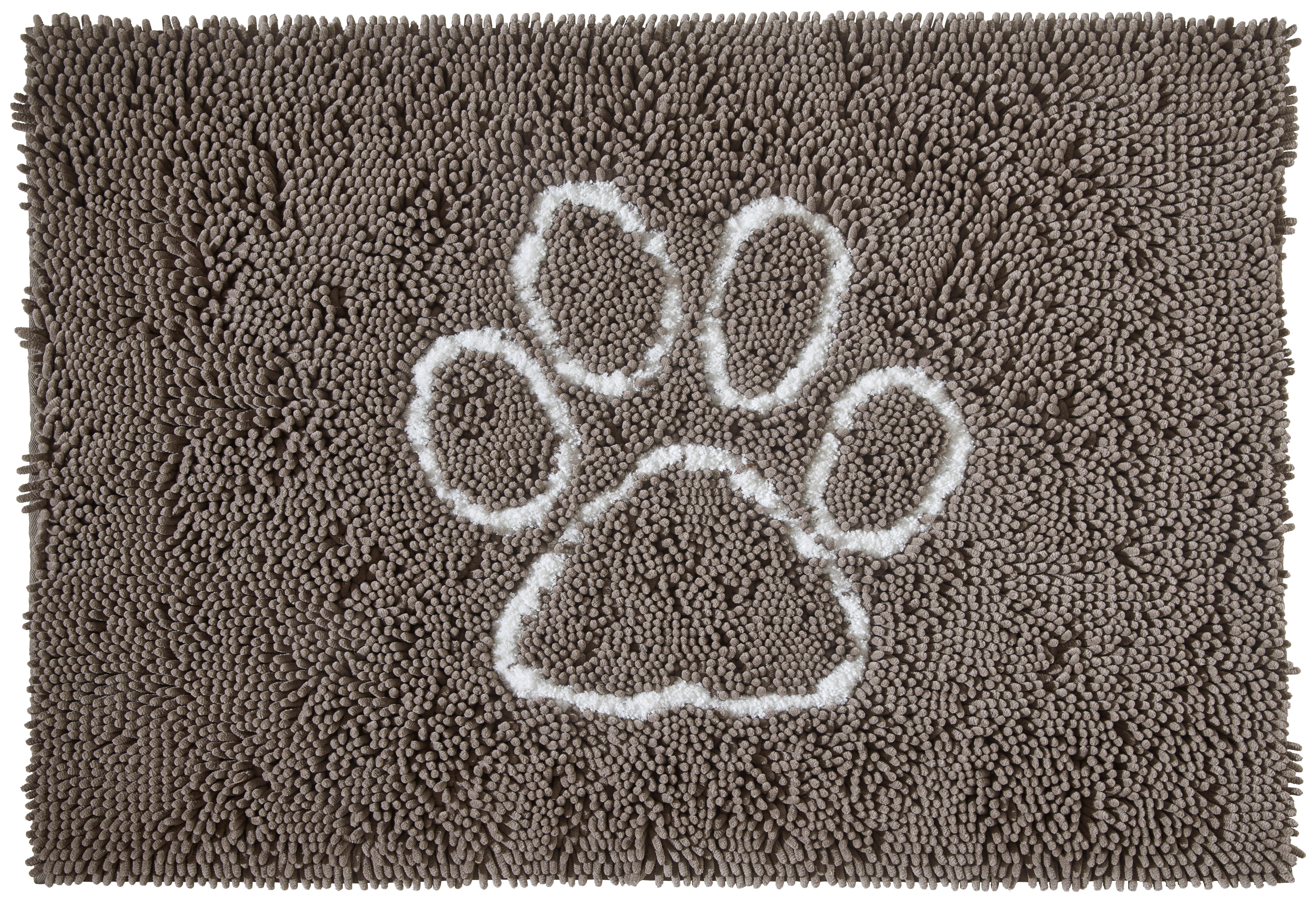 PODLOŽKA PRE DOMÁCE ZVIERATÁ DOGGY - sivá/biela, textil (70/100cm) - Modern Living