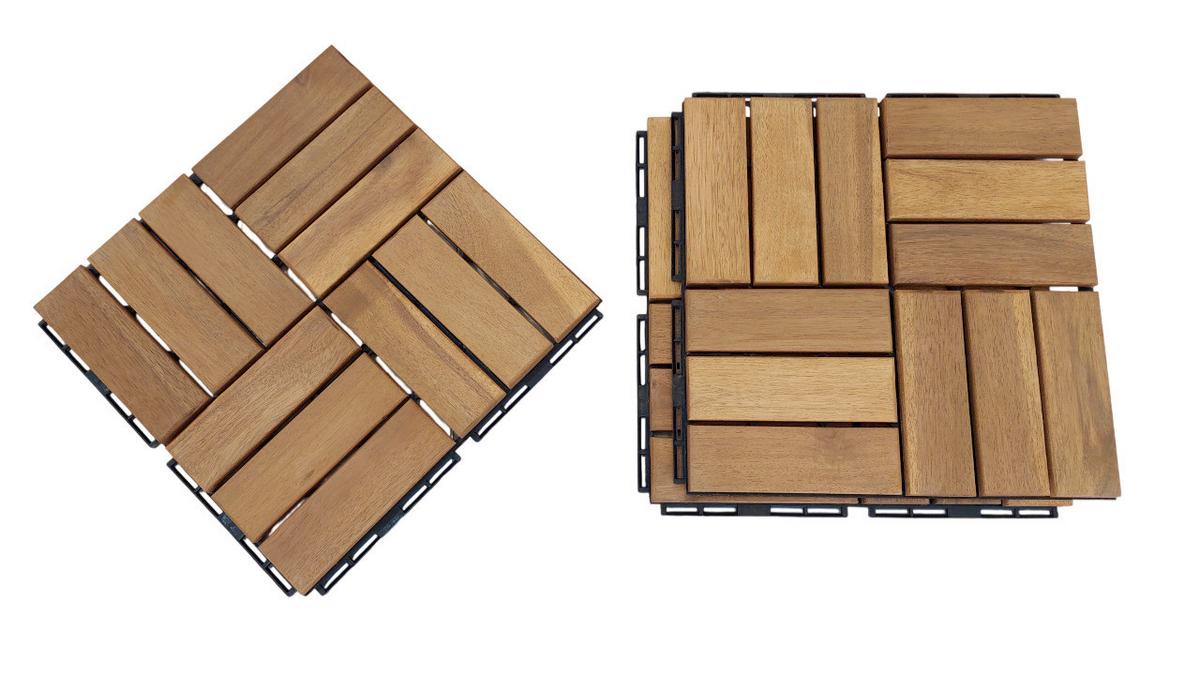 TERRASSENFLIESE PH-ACA-CTMO - Akaziefarben, Basics, Holz (30/30/2,4cm)