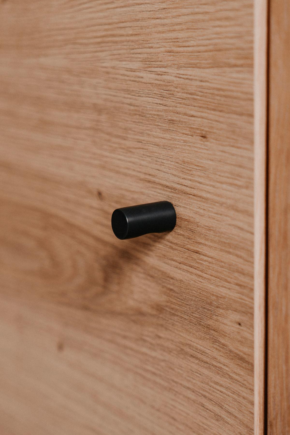 Highboard 80cm Medan 53a Eiche Artisan Dekor - Anthrazit/Eiche Artisan, Design, Holzwerkstoff (80/156/40cm) - MID.YOU