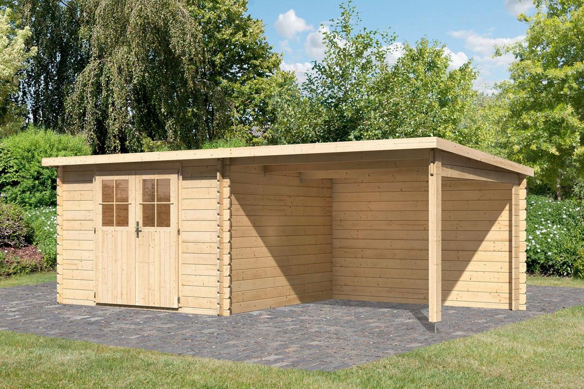 Gartenhaus Tara 40025 Tara - Fichtefarben, Basics, Holz (560/203/297cm)