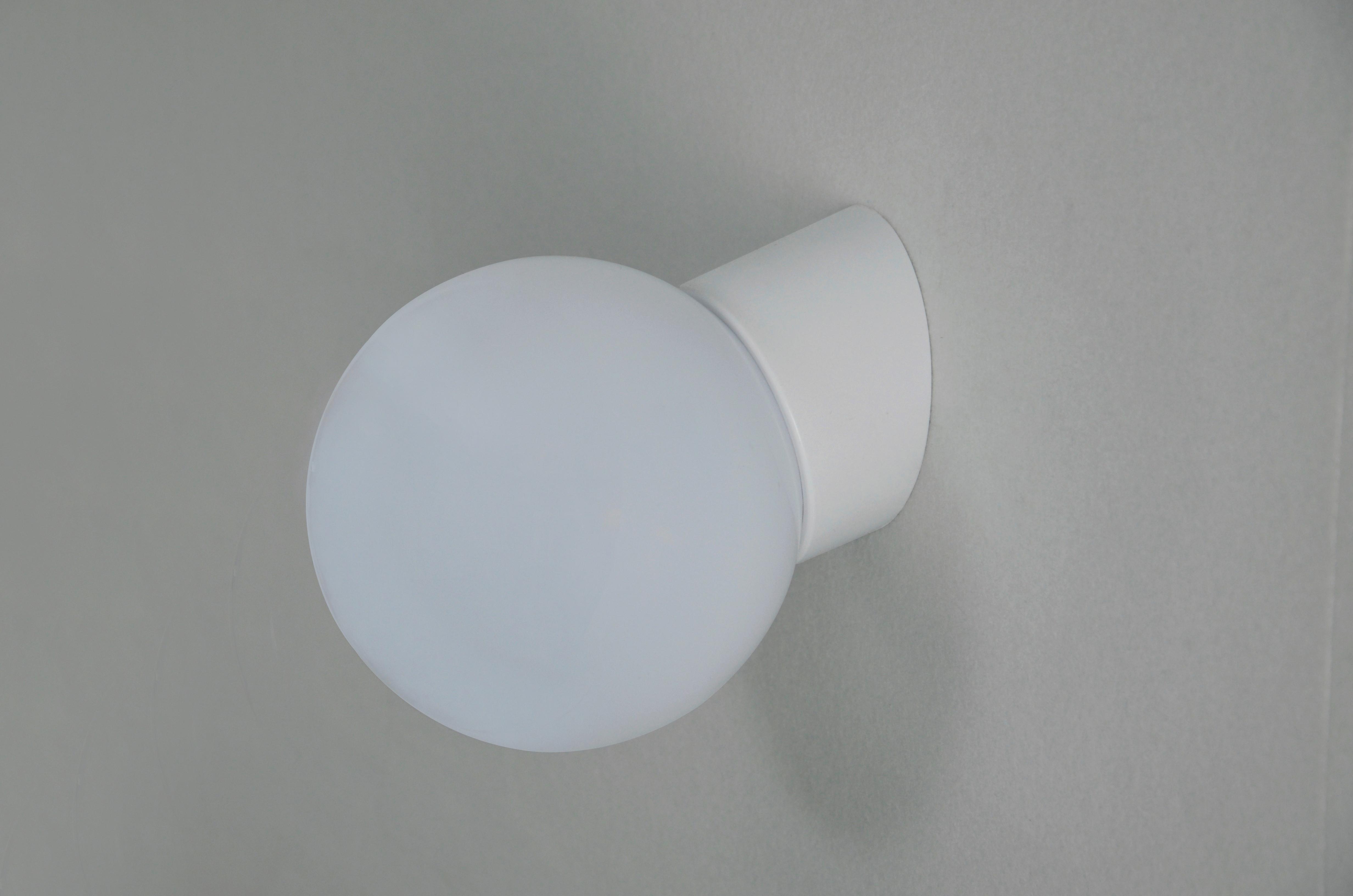 LED-Wandleuchte Madrid 1-Flammig - Weiß, Basics, Kunststoff (15/20,5cm)
