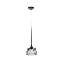 Hängeleuchte Aurea H: 19 Cm 1-Flammig - Grau, Trend, Glas (19/19/19cm) - Kayoom