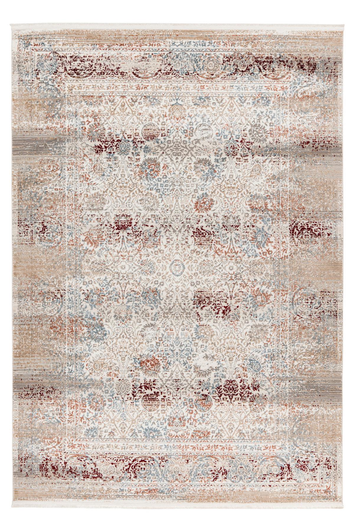 Flachwebteppich My Memphis 382 - Multicolor, Basics, Textil (80/150cm) - Obsession