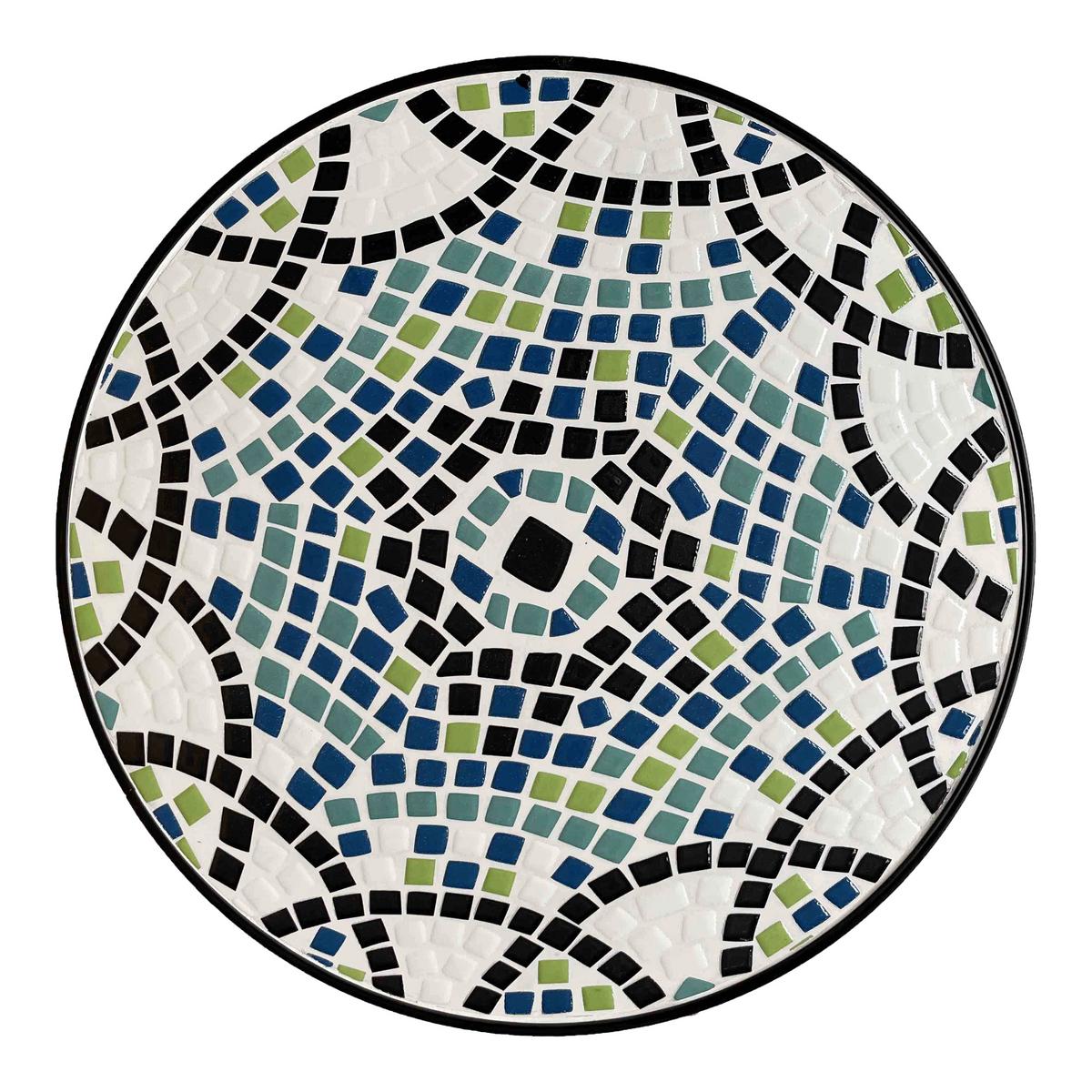 Gartenset Amelie Multi - Blau/Schwarz, Basics, Keramik/Metall (60/75cm) - Ambia Garden