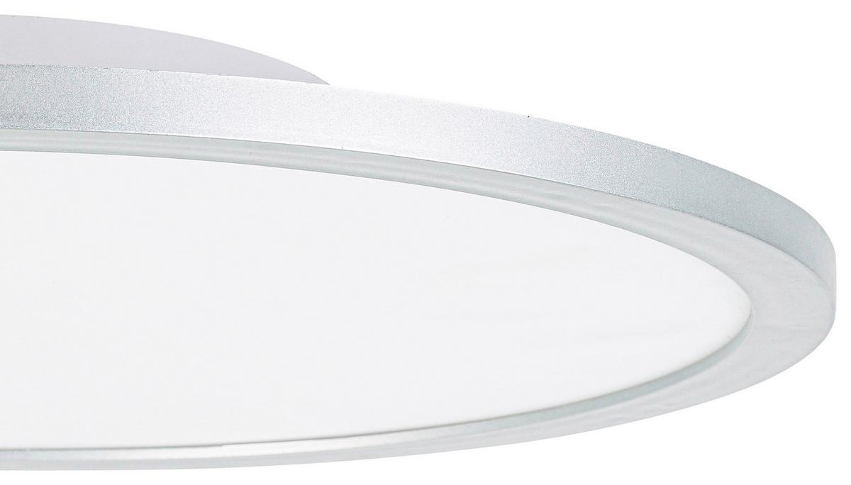 STROPNÍ LED SVÍTIDLO IMO - bílá/barvy stříbra, Romantický / Rustikální, plast (40/5cm) - Mömax