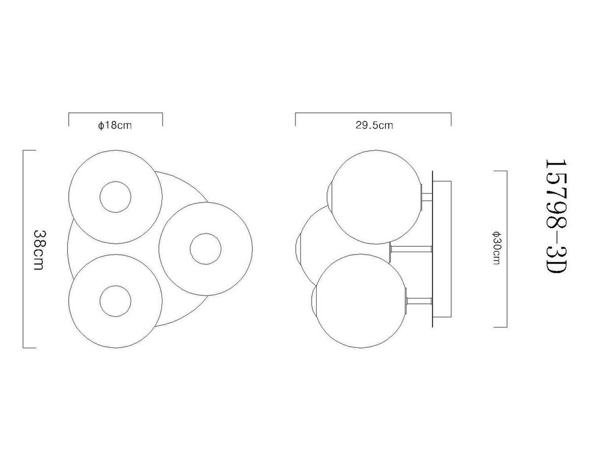 Led-deckenleuchte Grau Schwarz Weiß D: 38 Cm - Schwarz/Weiß, KONVENTIONELL, Glas/Kunststoff (38/29,5cm) - Globo