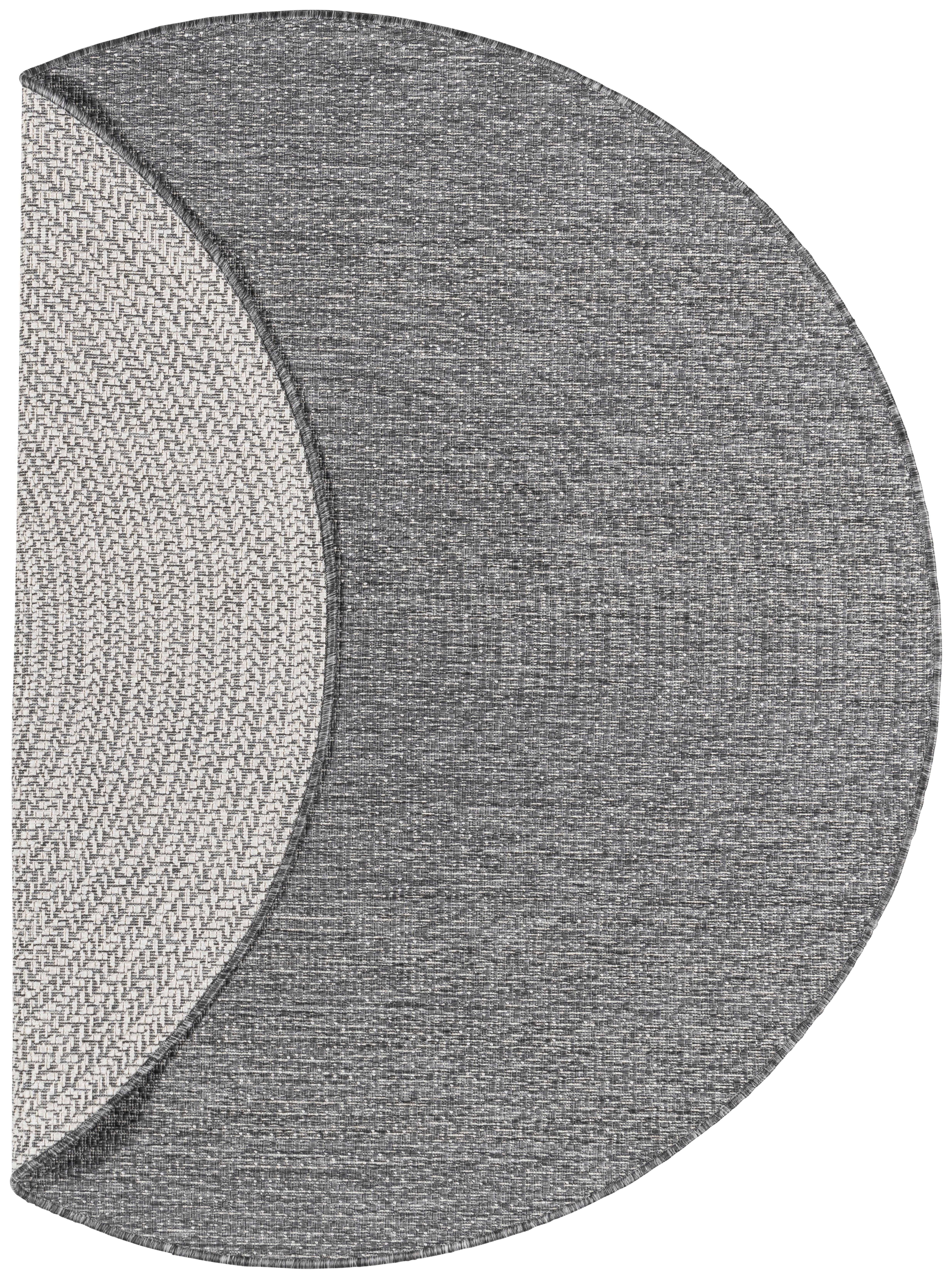 PLOCHO TKANÝ KOBEREC Line, P: 160cm, sivá - sivá, Modern, textil (160cm) - Modern Living