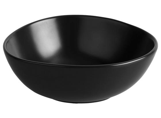 Miska Na Müsli Nele - černá, Moderní, keramika (15,6/13,8/5,5cm) - Premium Living Miska Na Müsli Nele - černá, Moderní, keramika (15,6/13,8/5,5cm) - Premium Living