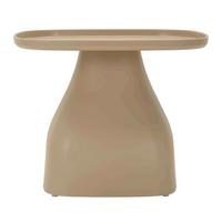 KONFERENČNÝ STOLÍK GEA TABLE GREY - béžová, Basics, plast (48/38/48cm)