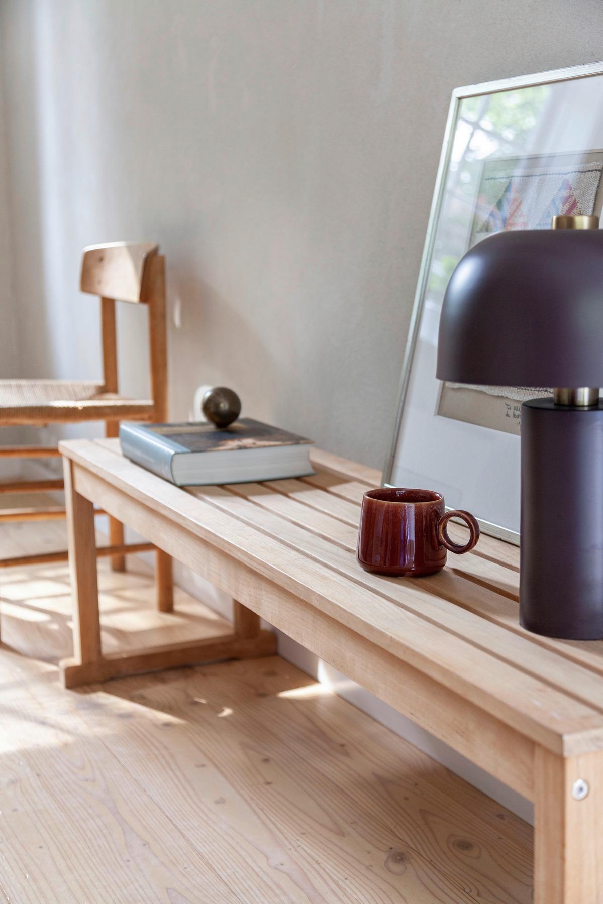 Sitzbank Vega - Teakfarben, KONVENTIONELL, Holz (150/43/40cm) - MID.YOU