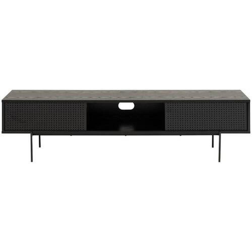 Nízka komoda ANGUS čierna