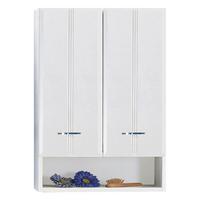 Hängeschrank Rallye B: 50 Cm Weiß Dekor Mit 2 Drehtüren - Weiß, KONVENTIONELL, Holzwerkstoff (50/71/20cm) - Held