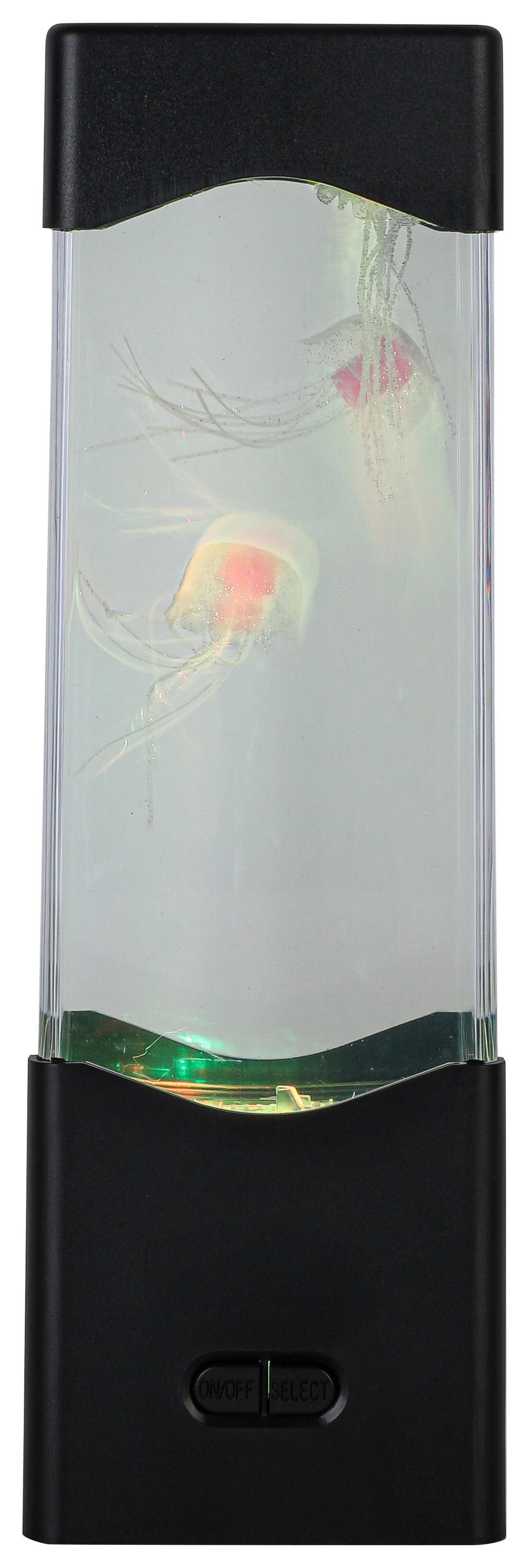 DEKORAČNÉ LED SVIETIDLO QUALI - priehľadné/čierna, Modern, plast (7,5/23,3/7,5cm) - Mömax