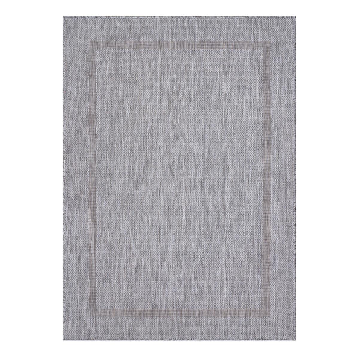 Flachwebteppich Relax - Silberfarben, Basics, Textil (160/230cm) - Novel