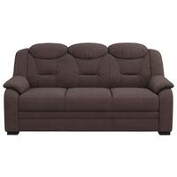 Trojmiestna pohovka MARCUS, hnedá ženilka - hnedá/čierna, Basics, textil/plast (189/99/99cm) - MID.YOU