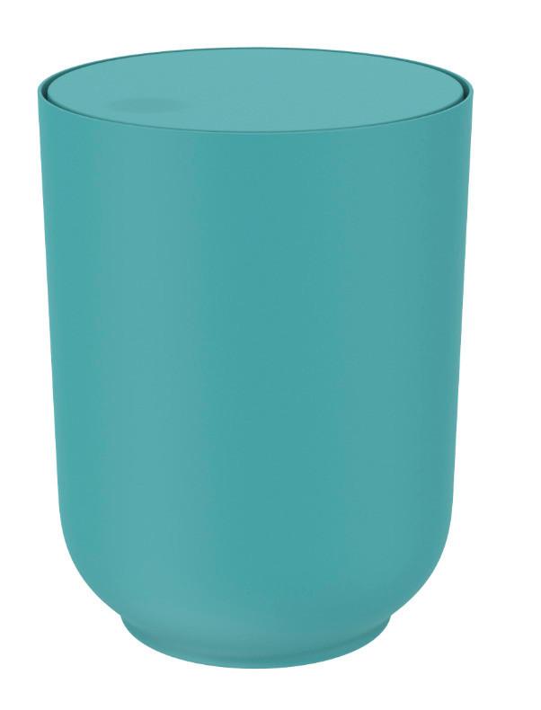 KOŠ NA KOSMETICKÉ POTŘEBY Hug, 19,05/25,4cm, mátová - mátově zelená, Moderní, plast (19,05/25,4cm) - Premium Living