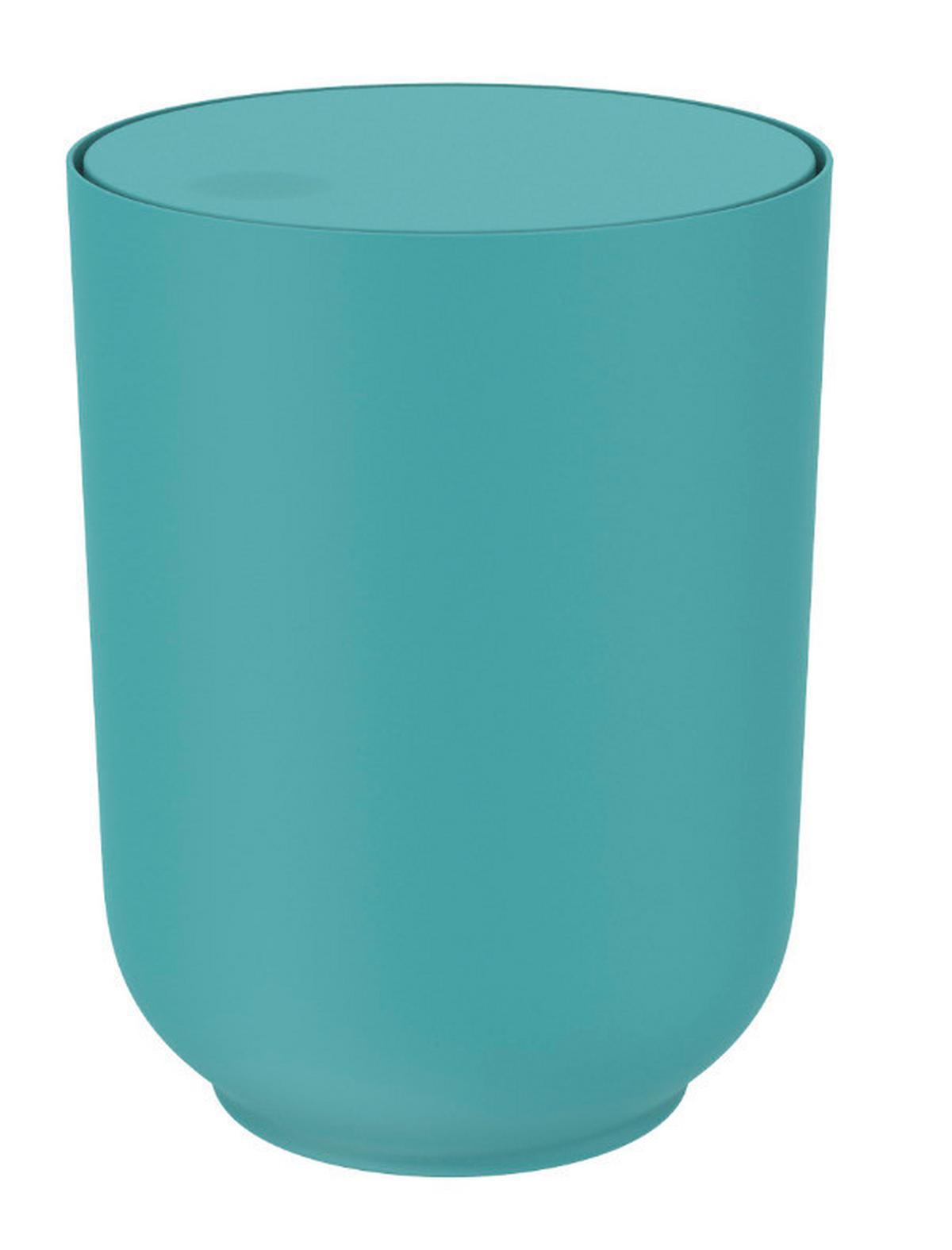 KOŠ NA KOSMETICKÉ POTŘEBY Hug, 19,05/25,4cm, mátová - mátově zelená, Moderní, plast (19,05/25,4cm) - Premium Living
