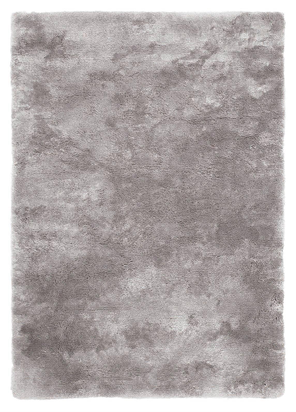 HOCHFLORTEPPICH Silber, BxL: ca. 120x170 cm - Silberfarben, Basics, Textil (120/170cm) - Kayoom