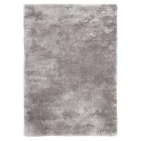 HOCHFLORTEPPICH Silber, BxL: ca. 60x110 cm - Silberfarben, Basics, Textil (60/110cm) - Kayoom