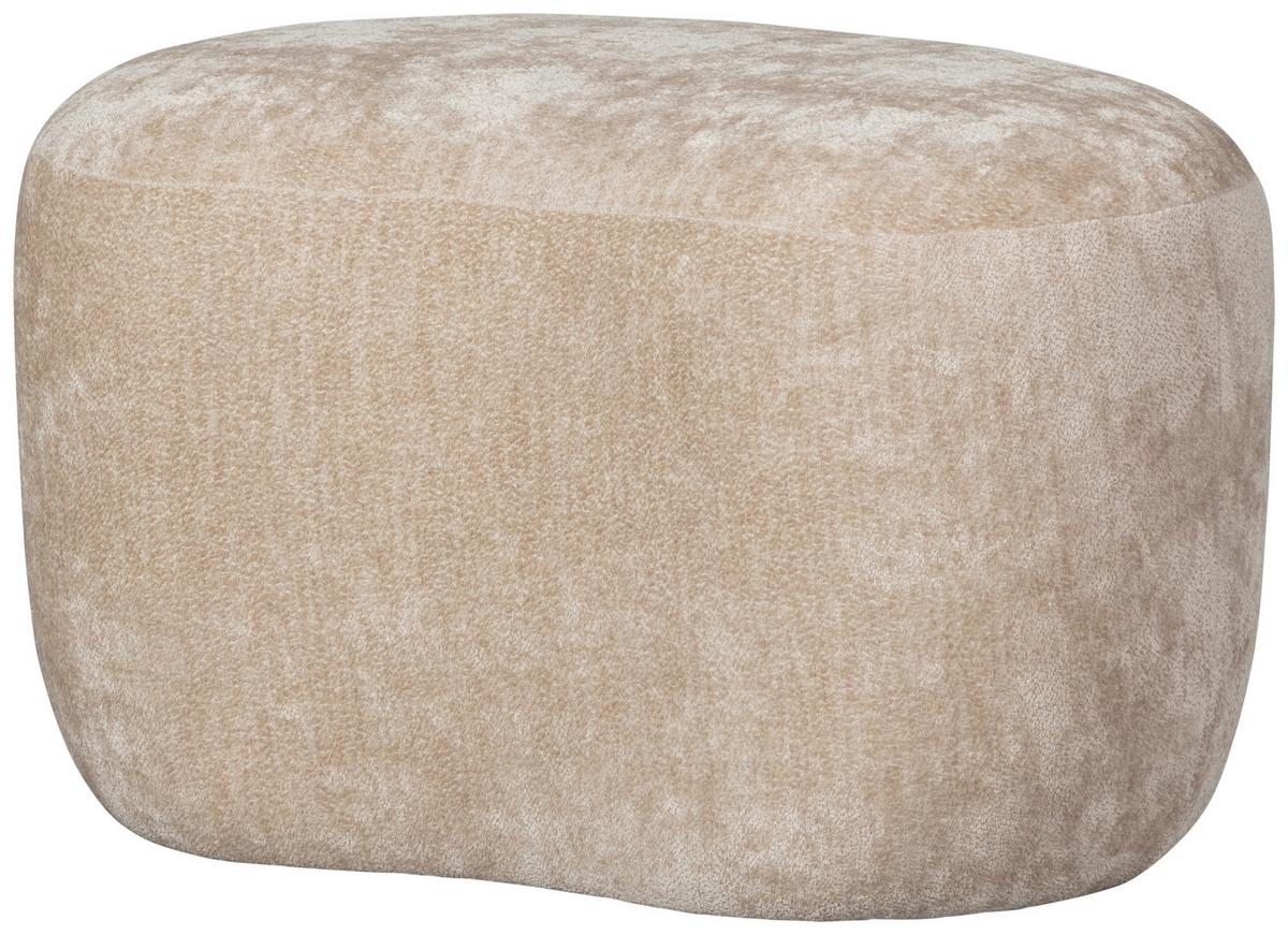 Hocker Popular Naturfarben B: 73cm - Naturfarben, Design, Textil (73/43/51cm) - Livetastic