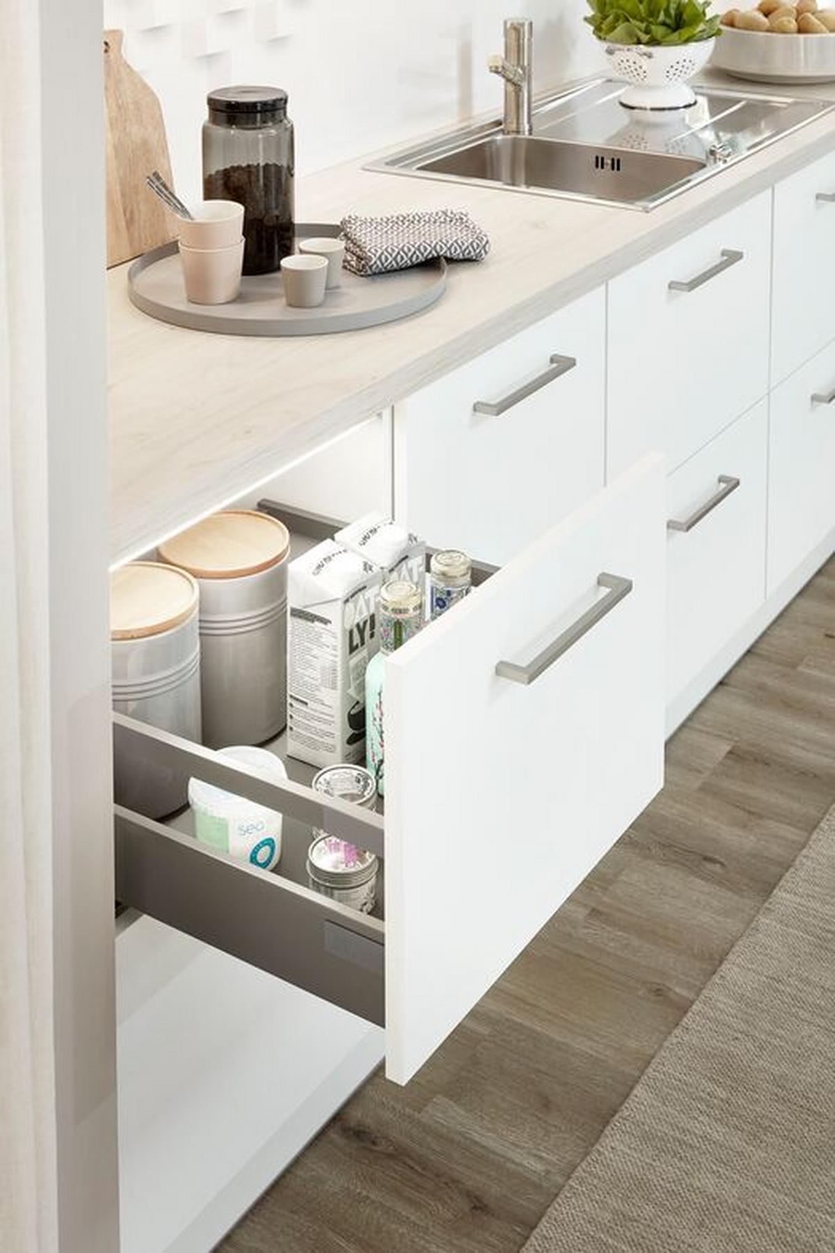 Einbauküche Ip3150 Frei Planbar Modernes Design - Anthrazit/Weiß, MODERN, Holzwerkstoff - Impuls