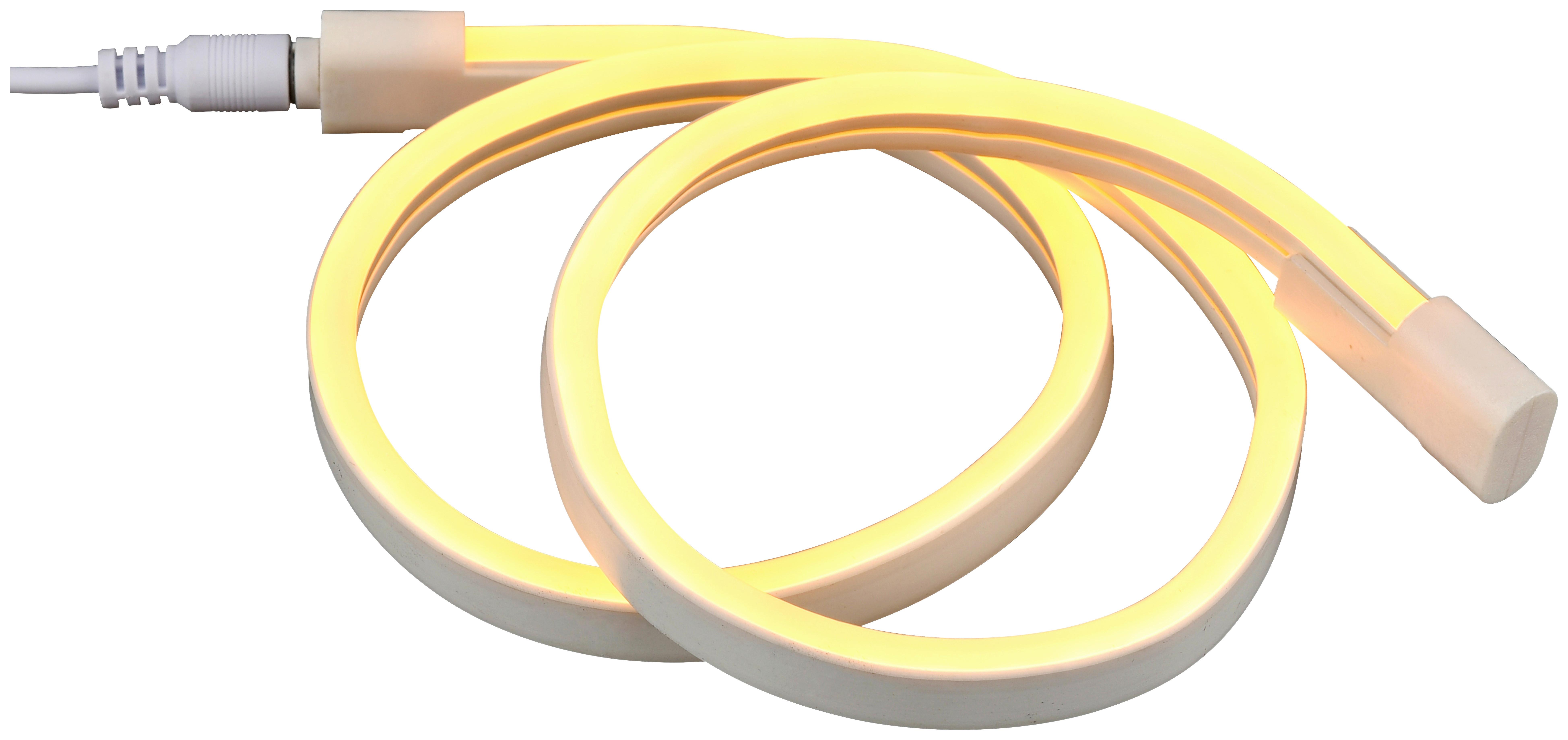 DEKORAČNÍ LED SVÍTIDLO PALO - bílá, Lifestyle, plast (30cm) - Modern Living