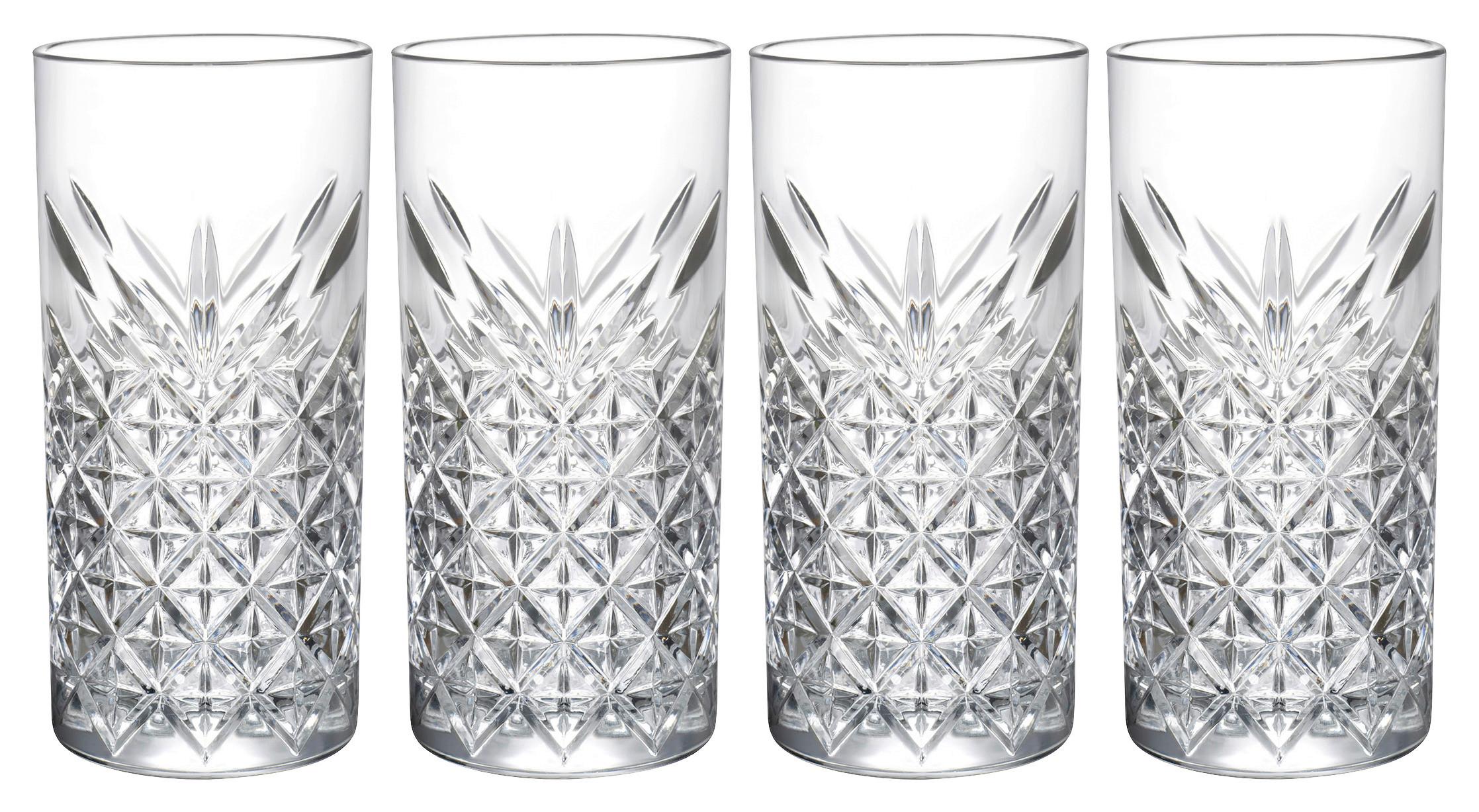Longdrinkglas Timeless 4 stk. ca. 450ml Transparent
