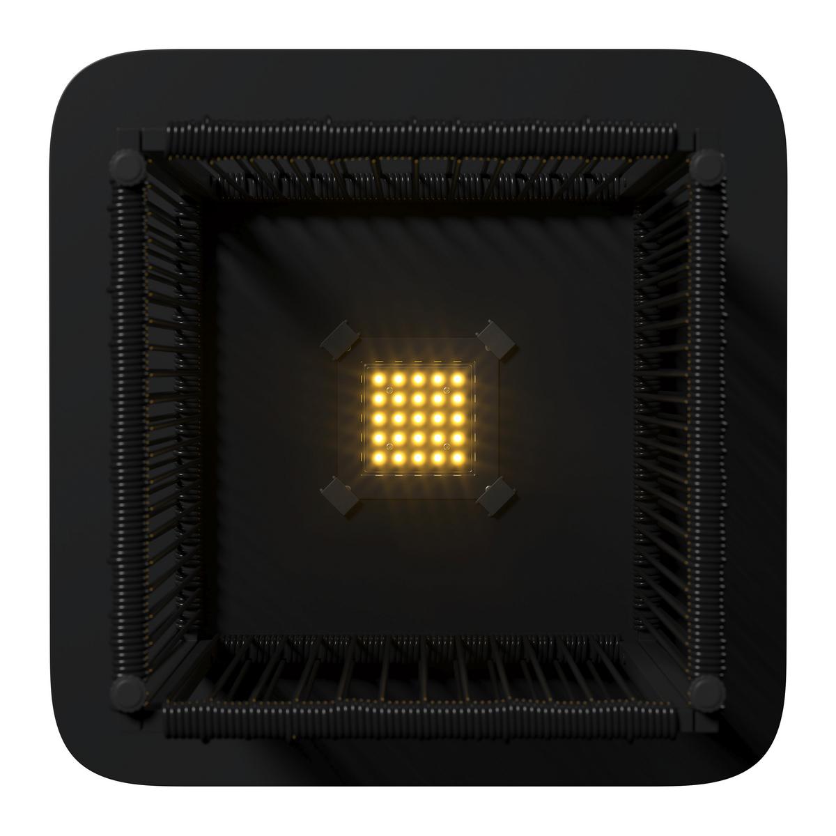 ZÁHRADNÝ PRÍRUČNÝ STOLÍK TRACY - čierna, Modern, kov/plast (55/47/55cm) - Bessagi Garden