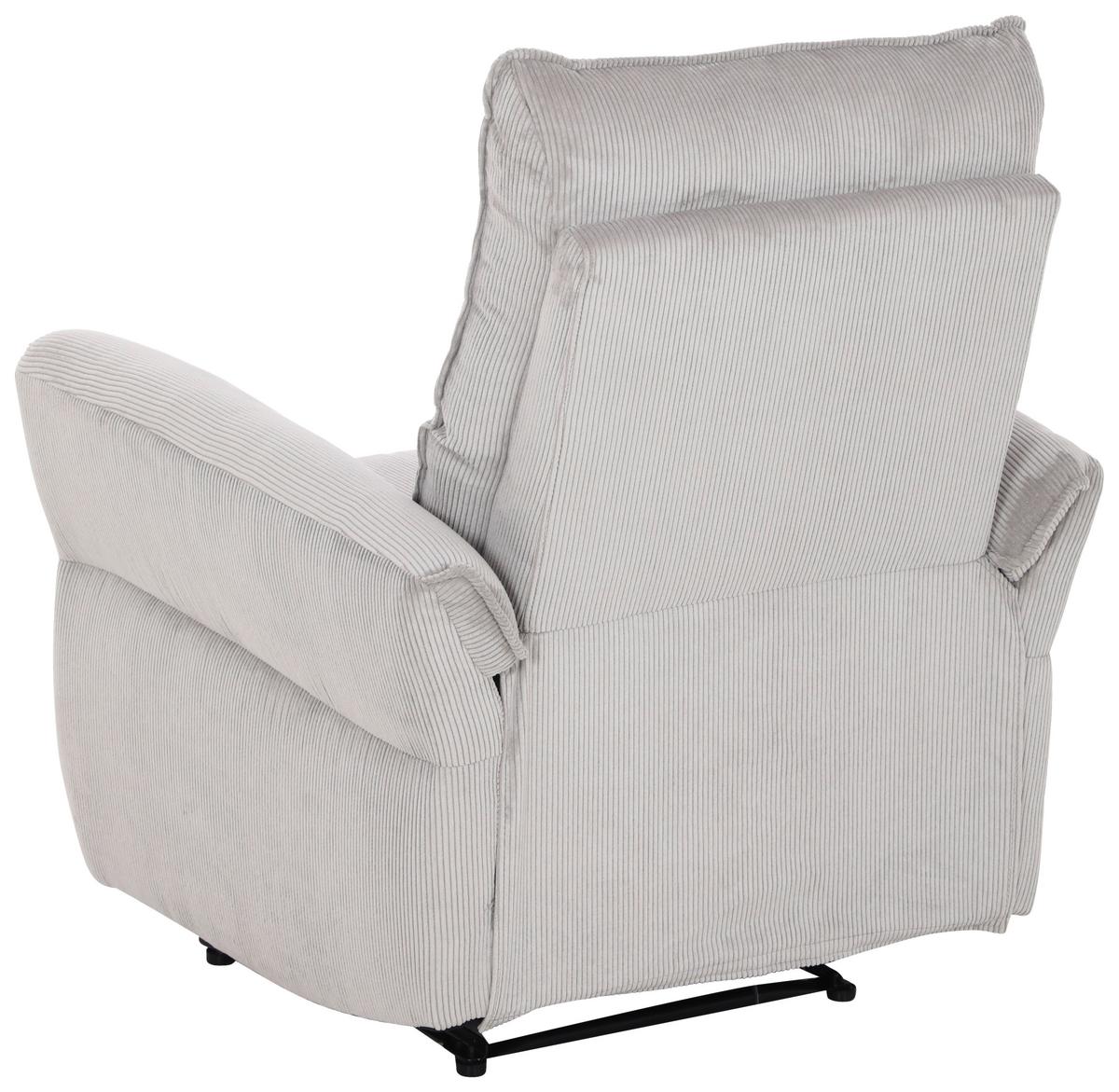 Fernsehsessel Jenson - Schwarz/Grau, MODERN, Holz/Textil (86/103/92cm)