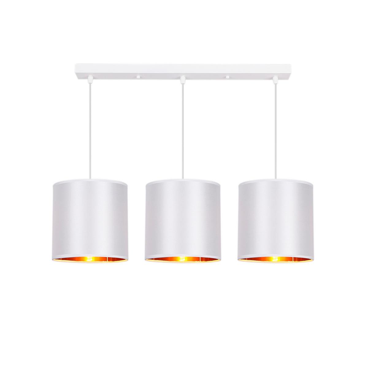 Pendelleuchte 33-00651 Atlanta - Orange/Weiß, Basics, Kunststoff/Metall (72/20/90cm)