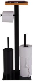 WC-Bürstengarnitur mit Handyablage WC-Bürstengarnitur mit Handyablage
