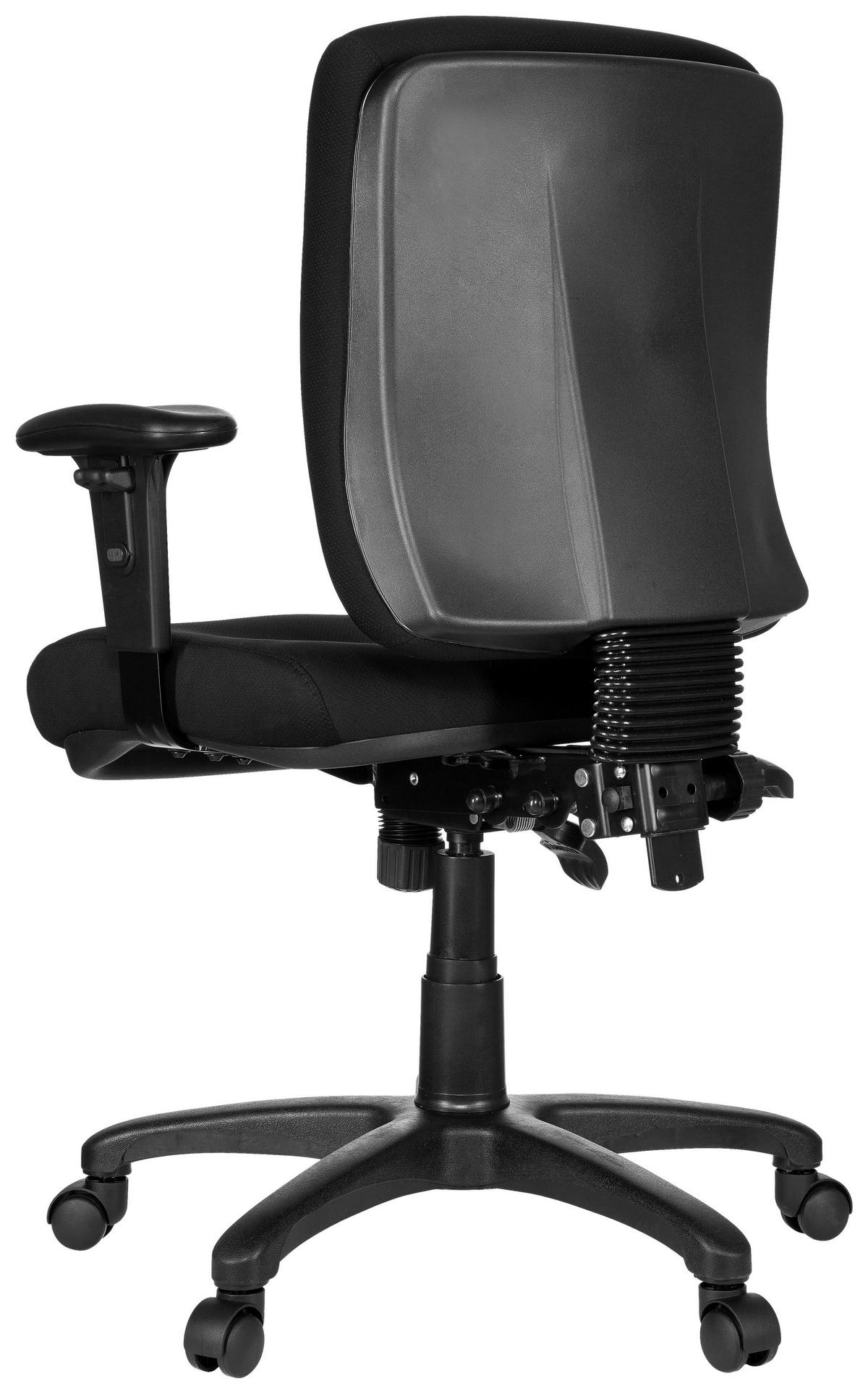 Bürostuhl Zenit Base Schwarz Bis 120 Kg - Schwarz, Basics, Kunststoff/Textil (56/114/45cm) - MID.YOU