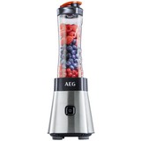 Mini Mixer Sb 2500 - Silberfarben/Schwarz, MODERN, Kunststoff/Metall (13,2/39,7/13,2cm) - AEG