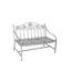 Gartenbank Talin - Silberfarben, MODERN, Metall (111/84/52cm) Gartenbank Talin - Silberfarben, MODERN, Metall (111/84/52cm)