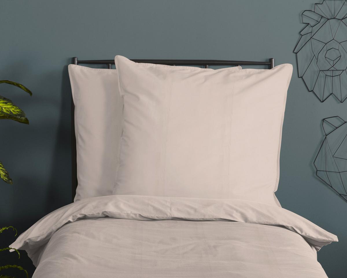Bettwäsche Beige 135x200 cm - Beige, Basics, Textil (135/200cm)