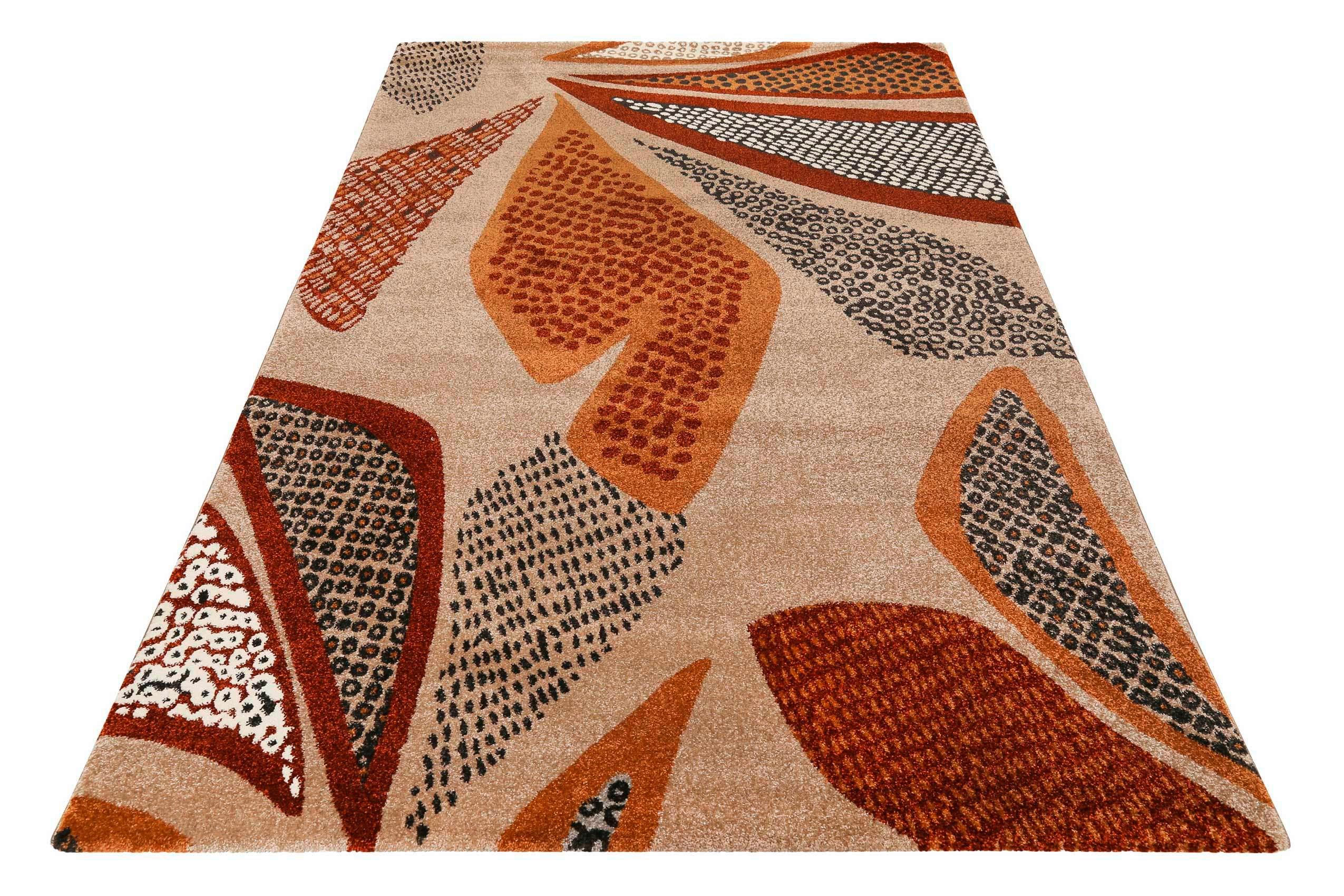 Webteppich Hazel - Braun, KONVENTIONELL, Textil (133/200cm) - Esprit