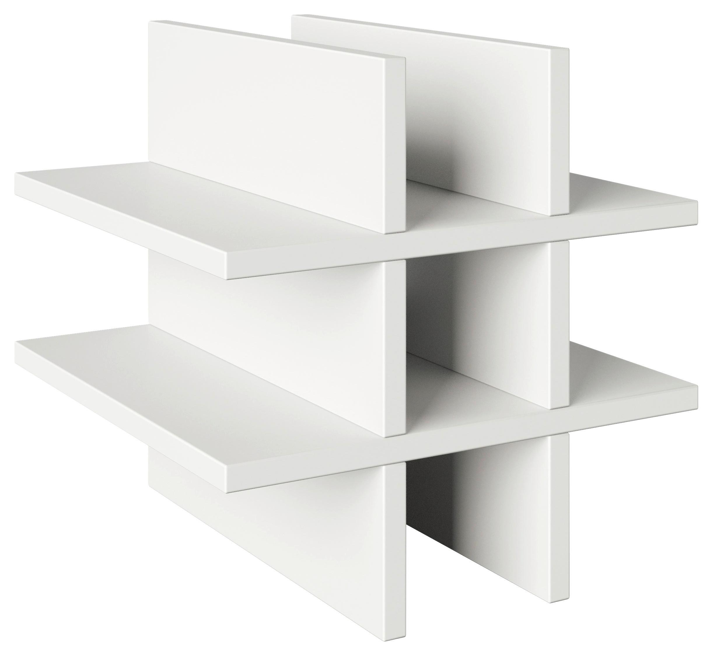 Regaleinsatz Fortuna Holzwerkstoff Weiß B: 34 cm - Weiß, Basics, Holzwerkstoff (34/34/33,4cm) - MID.YOU