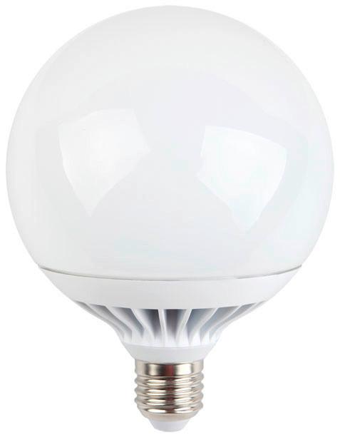 Led Izzó C81065mx - fehér, Basics, műanyag/fém (12/15,8cm)