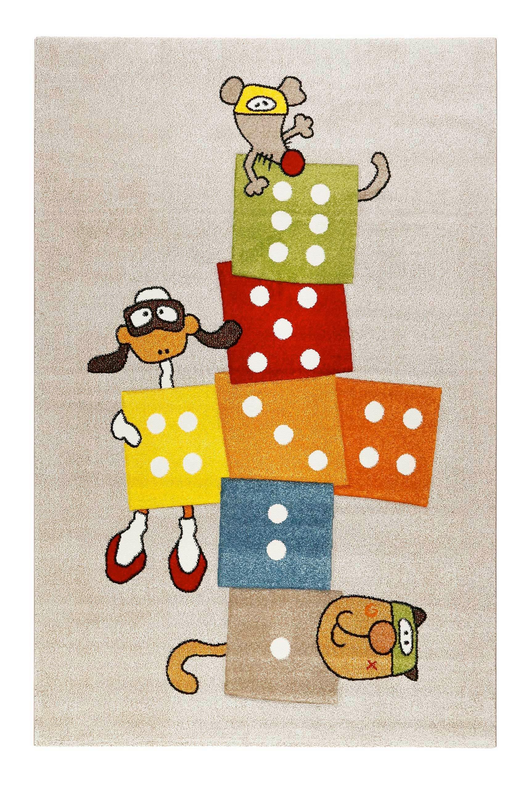 Spielteppich Bandidoleros - Multicolor, Trend, Textil (133/200cm) - Sigikid